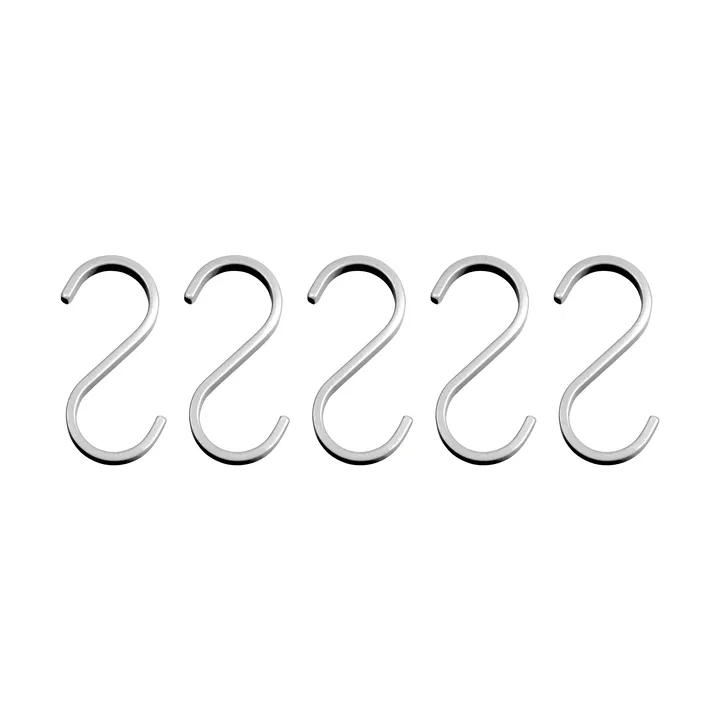 Hang-it haak 5-pack - Zilverkleurig - Mette Ditmer