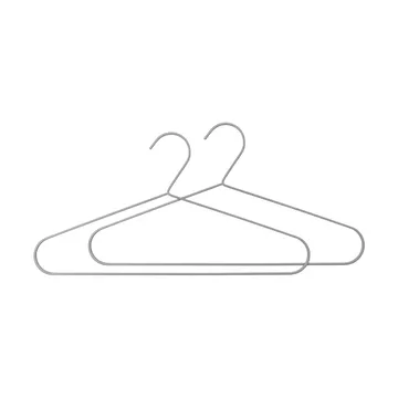 Hang-it kledinghanger 2-pack - Zilverkleurig - Mette Ditmer