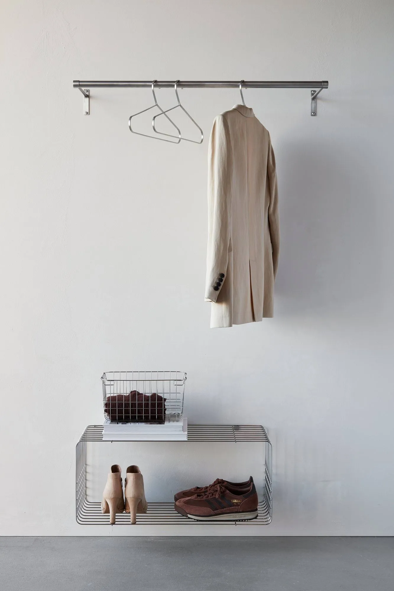 Hang-it kledinghanger 2-pack, Zilverkleurig Mette Ditmer