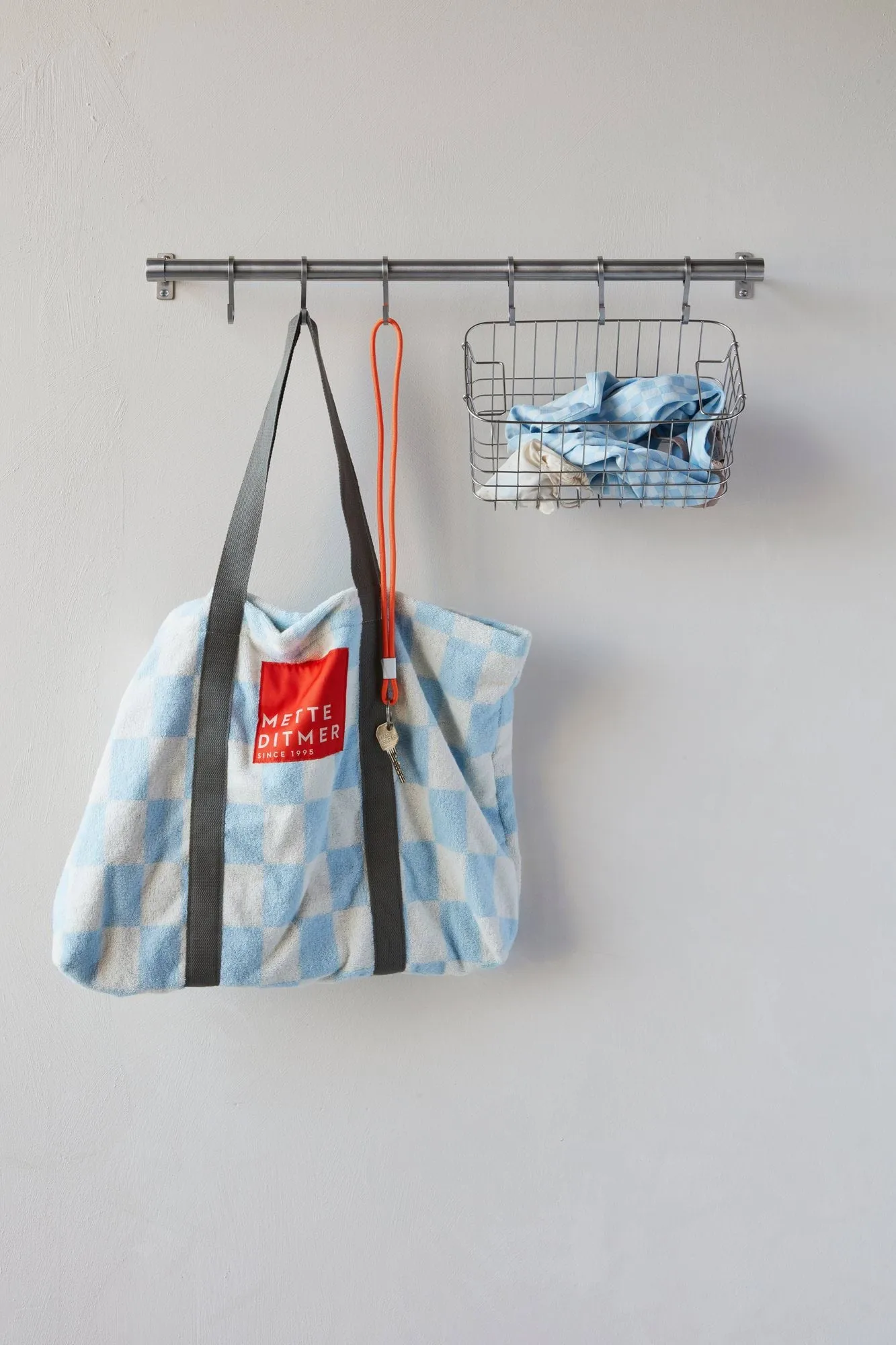 Hang-it kledingroede, Zilverkleurig, 11x70x5,5 cm Mette Ditmer
