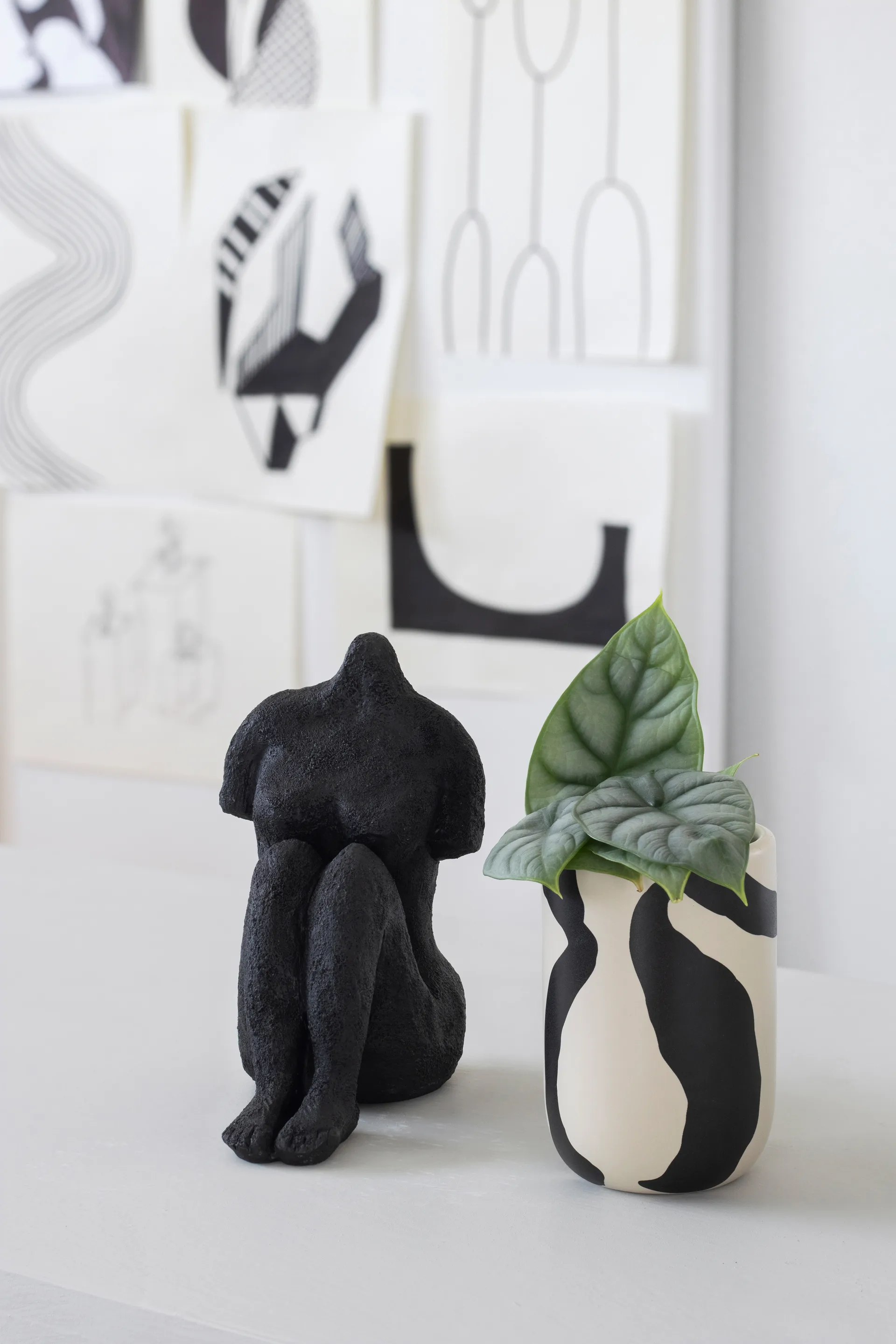 Icon tandenborstelhouder, Off-white Mette Ditmer