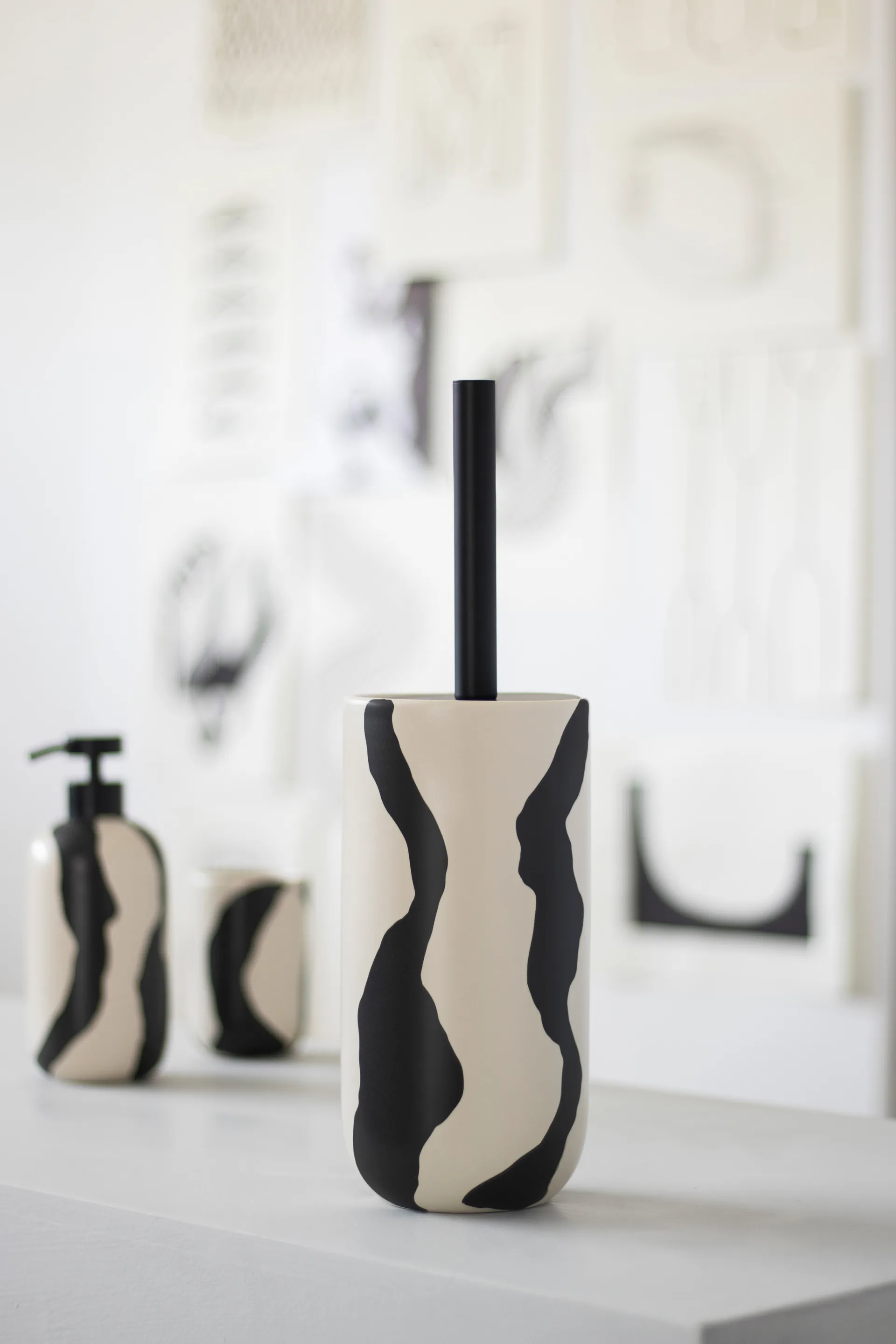 Icon toiletborstel, Off-white Mette Ditmer