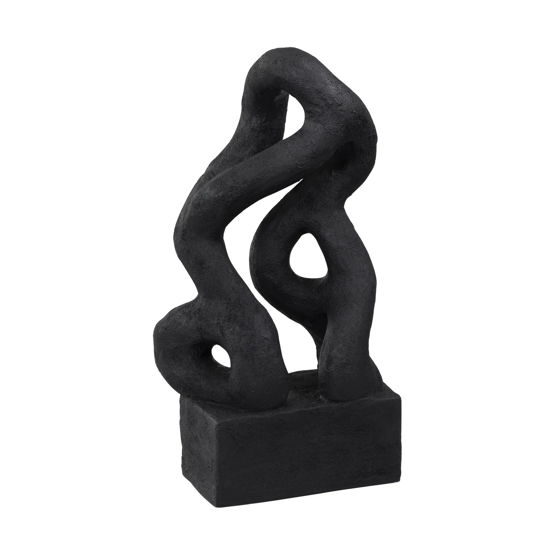 Kunstwerk symbiose sculptuur 29 cm, Black Mette Ditmer