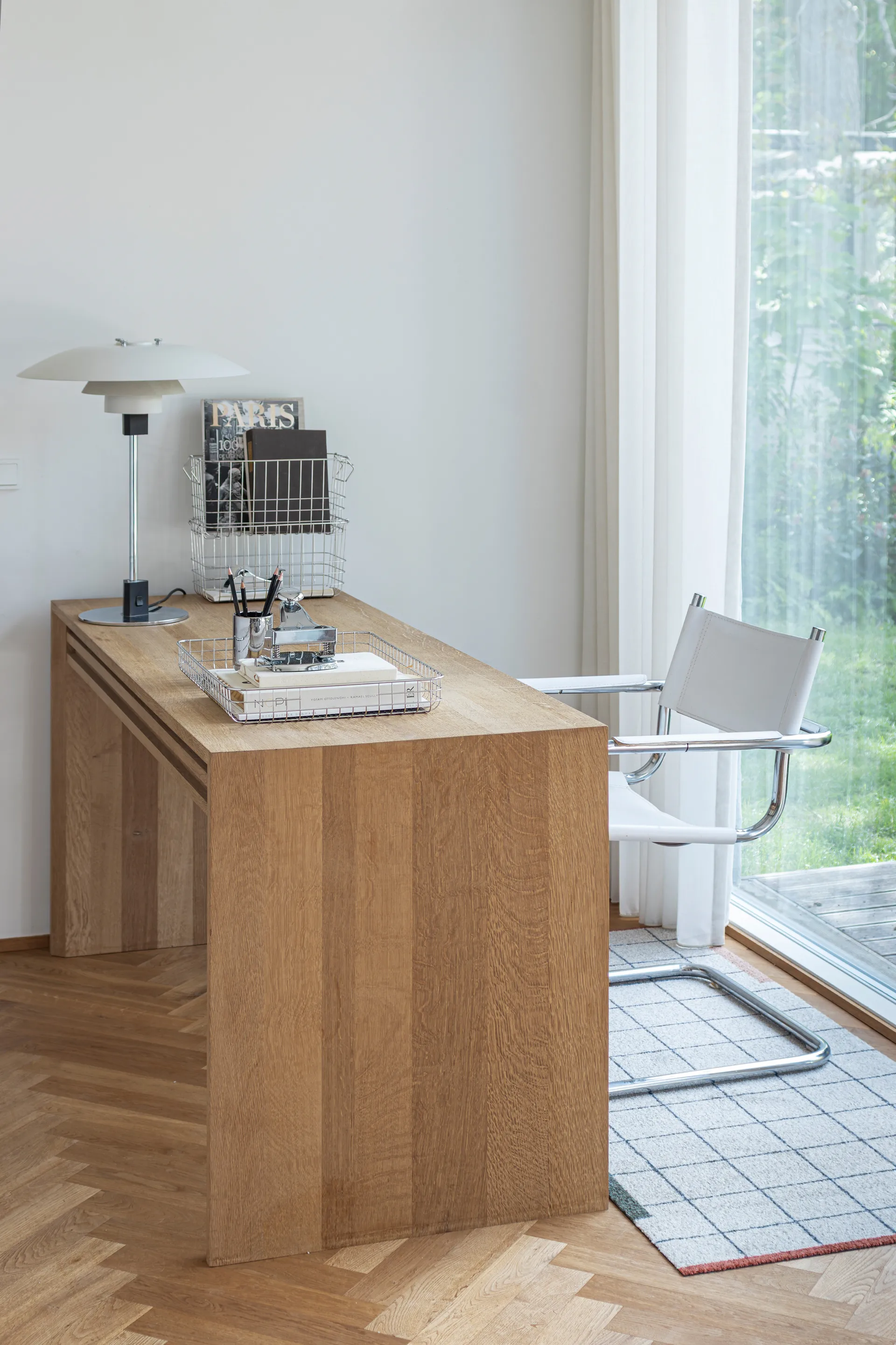 Lift dienblad 33,5x45,5 cm, Chrome Mette Ditmer