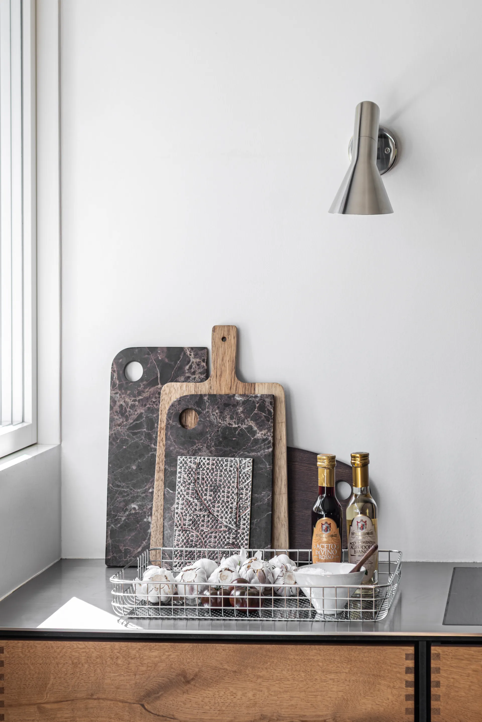 Lift serveerblad 33,5x45,5 cm, Chrome Mette Ditmer