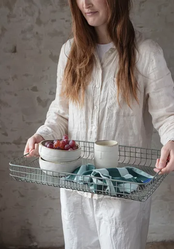 Lift serveerblad 33,5x45,5 cm - Thyme green - Mette Ditmer