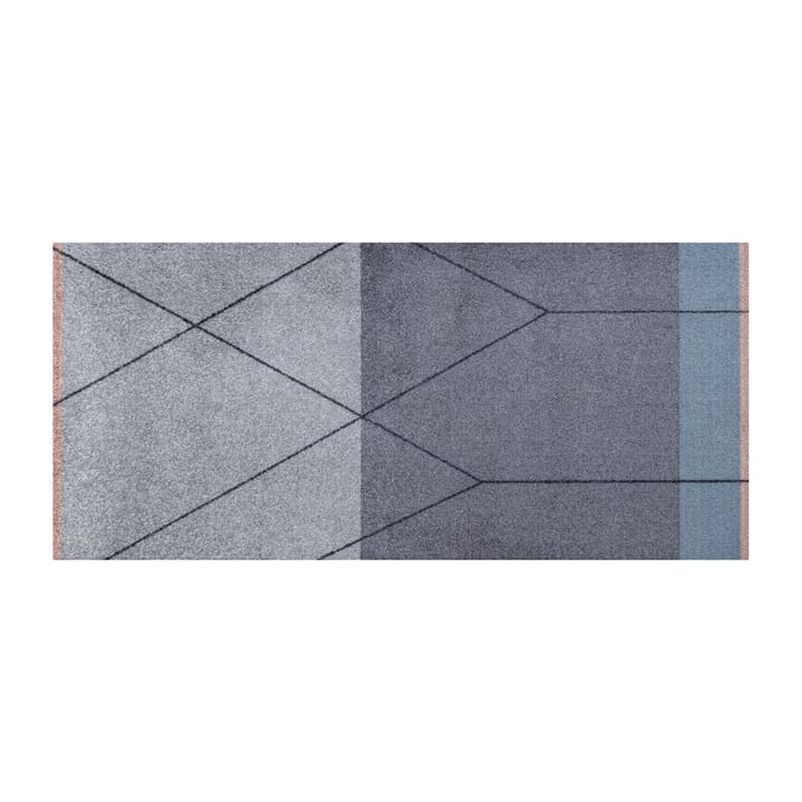 Linea vloerkleed allround - Dark grey - Mette Ditmer