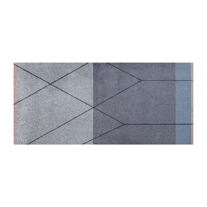 Linea vloerkleed allround - Dark grey - Mette Ditmer