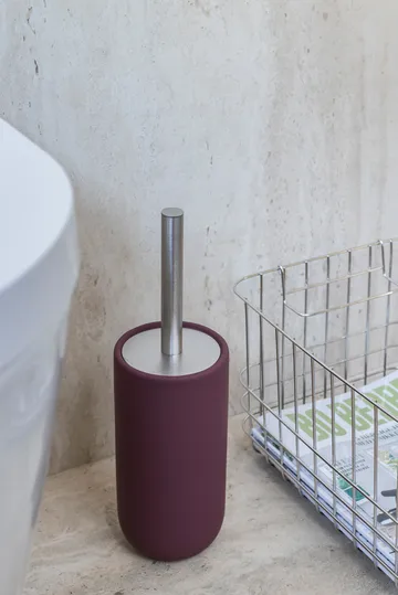 Lotus play toilettenborstel, incl. 2 toiletborstelkoppen - Wine - Mette Ditmer