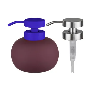 Lotus play zeepdispenser laag, incl. 2 pompkoppen - Wine - Mette Ditmer