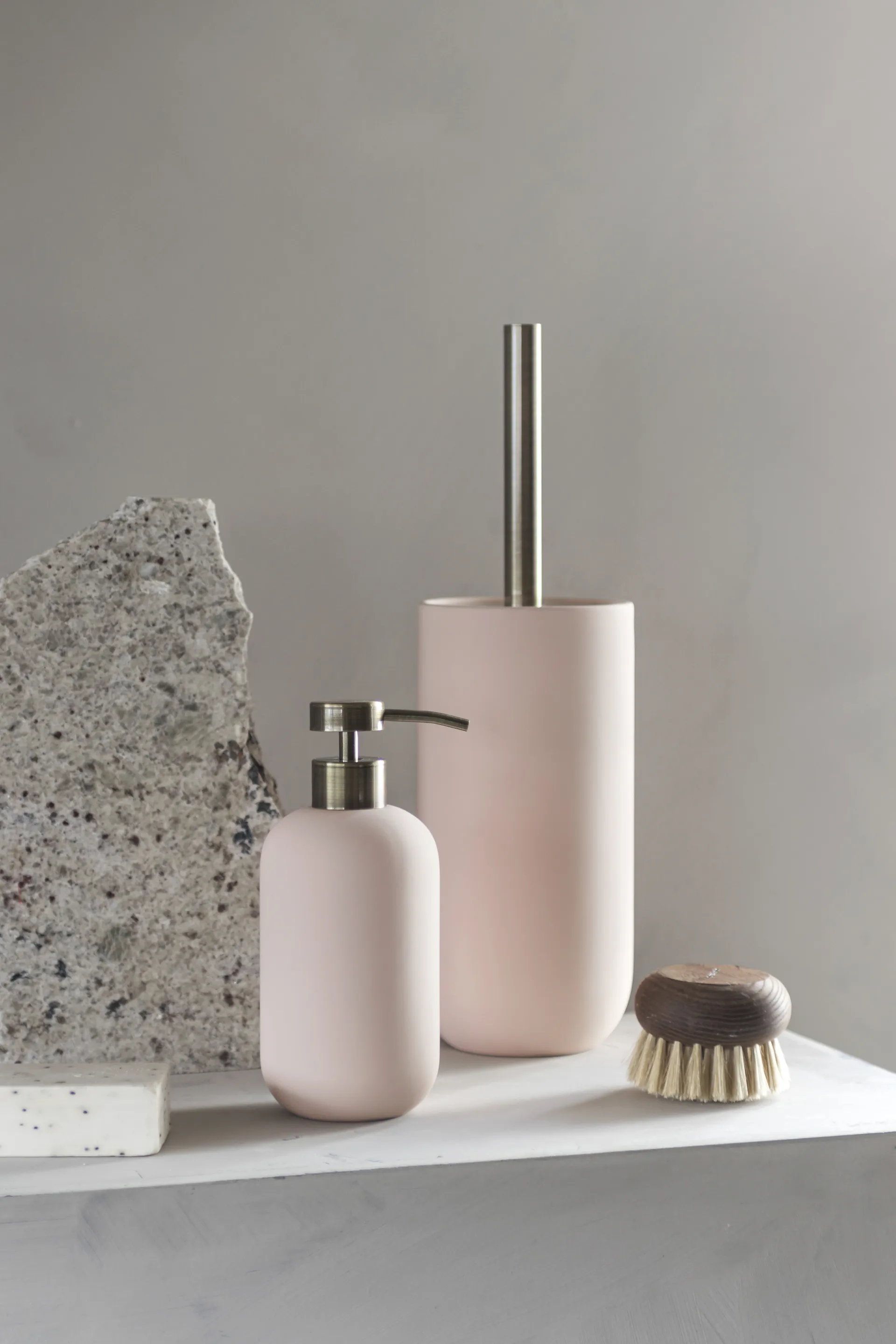 Lotus toiletborstel, Powder rose Mette Ditmer