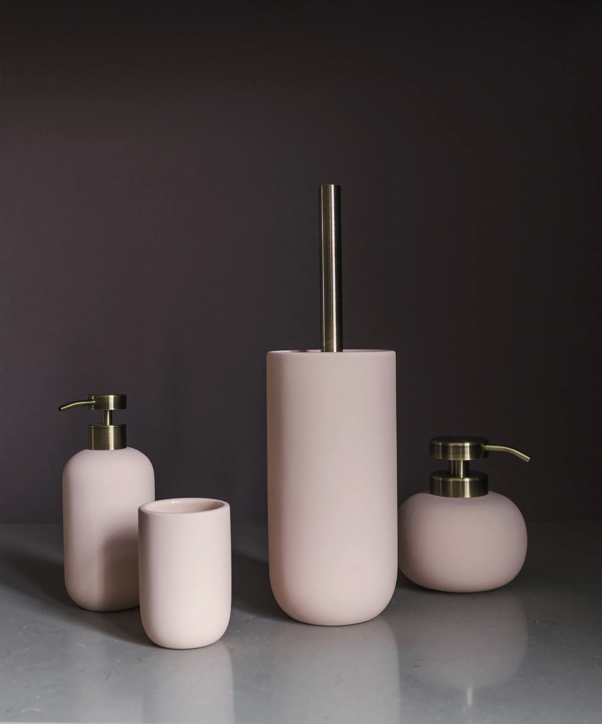 Lotus toiletborstel, Powder rose Mette Ditmer