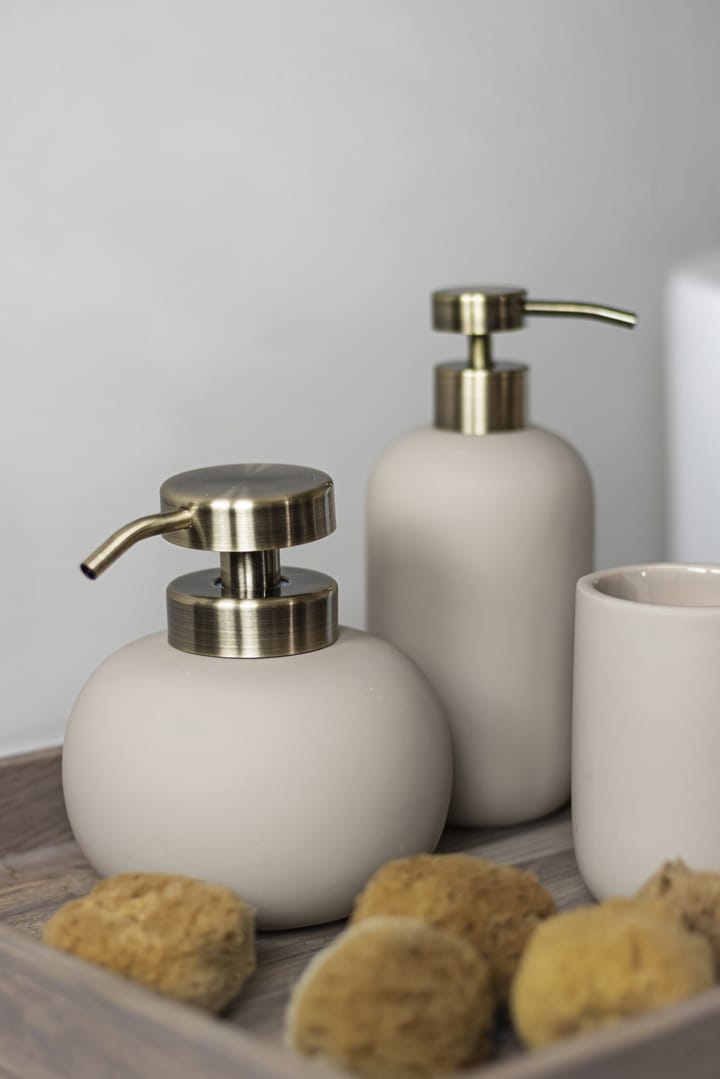 Lotus zeepdispenser hoog , Sand Mette Ditmer