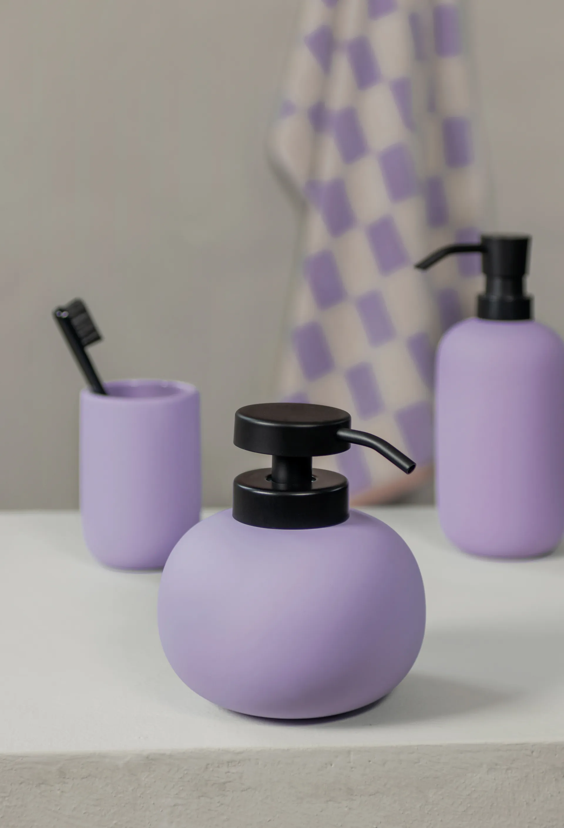 Lotus zeepdispenser, Light lilac Mette Ditmer