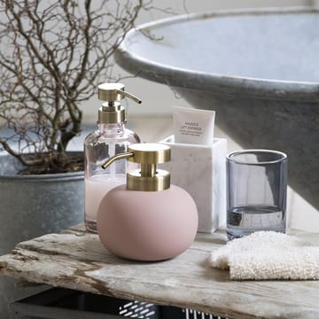 Lotus zeepdispenser - roze - Mette Ditmer