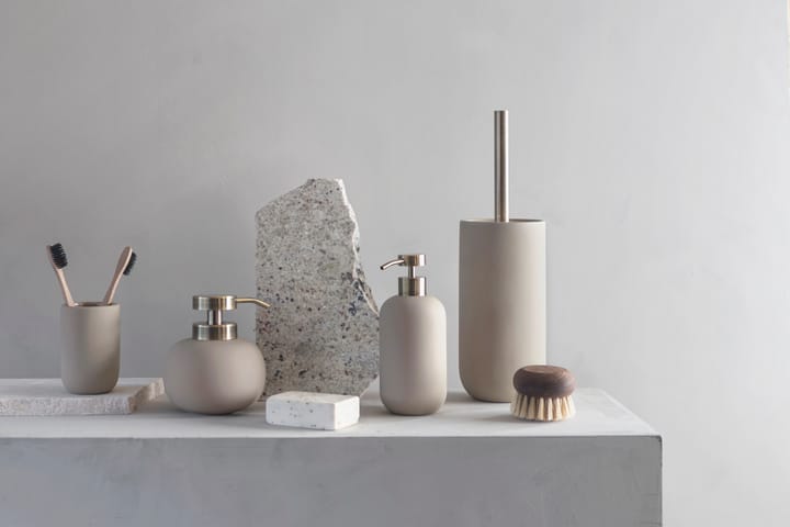 Lotus zeepdispenser, zand (gebroken wit) Mette Ditmer