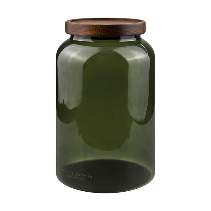 Luna pot met deksel large 20 cm - Dark forest - Mette Ditmer