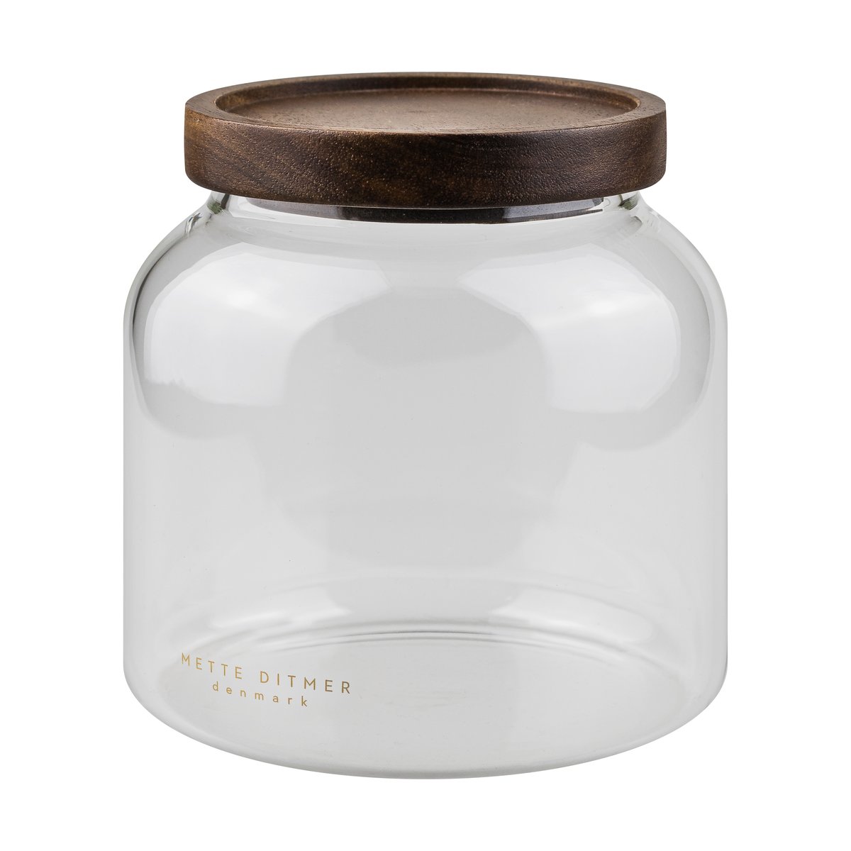 Mette Ditmer Luna pot met deksel small 13 cm Transparant