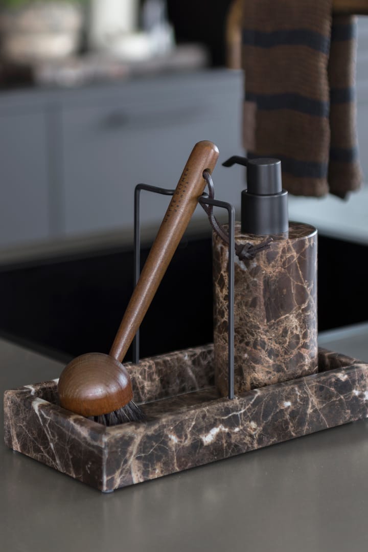 Marble aanrechtorganizer 12x23,5 cm, Brown Mette Ditmer