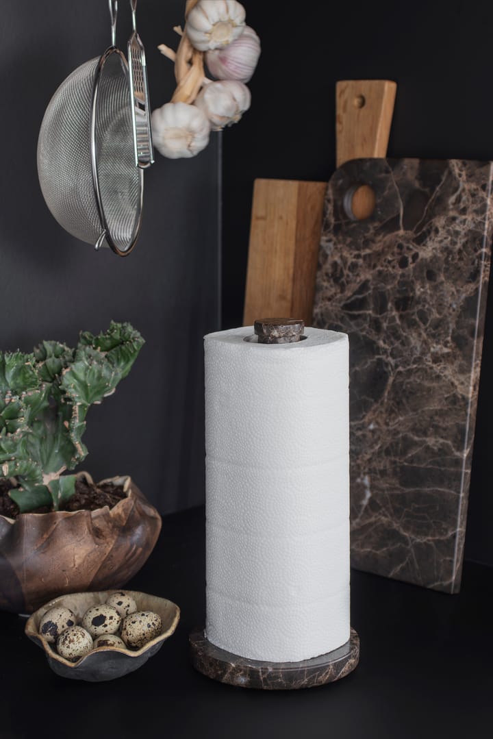 Marble keukenpapierhouder, Brown Mette Ditmer