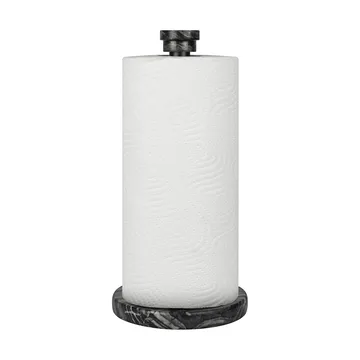 Marble keukenrolhouder - Black-grey - Mette Ditmer