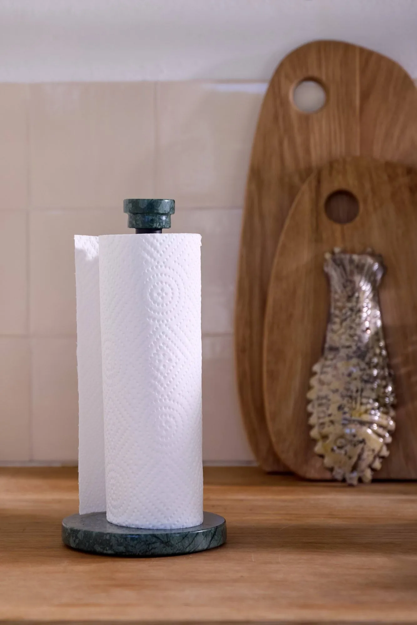 Marble keukenrolhouder, Groen Mette Ditmer