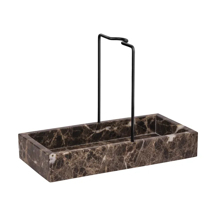 Marble spoelbakorganizer 12x23,5 cm - Brown - Mette Ditmer