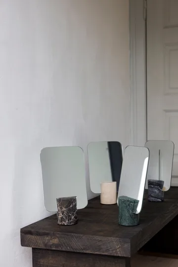 Marble tafelspiegel - Black-grey, 30 cm - Mette Ditmer