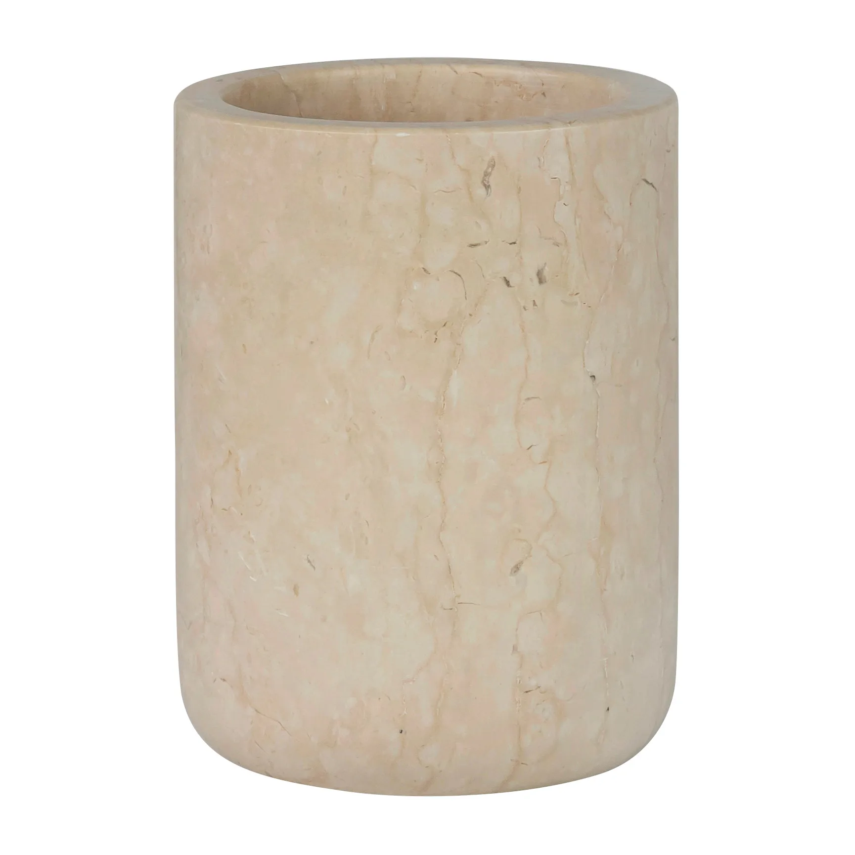 Marble tandeborstelbeker 10 cm, Zand Mette Ditmer