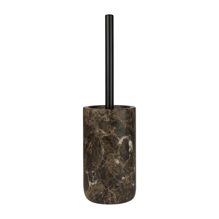Marble toiletborstel 36 cm - Bruin - Mette Ditmer