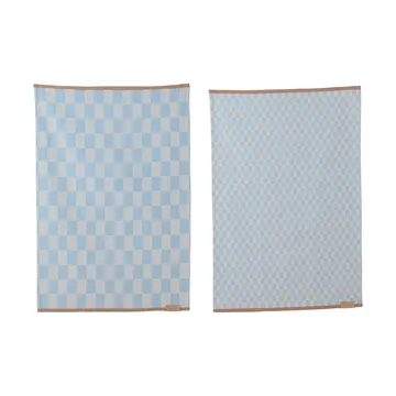 Mini-Max keukendoek 2-pack - Blauw (blauw), 50x70 cm - Mette Ditmer