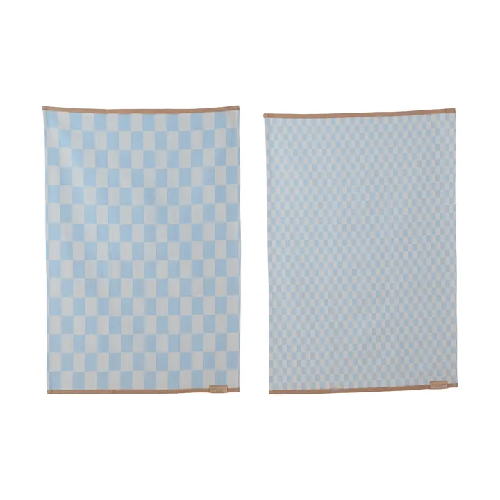 Mini-Max keukendoek 2-pack - Blauw (blauw), 50x70 cm - Mette Ditmer