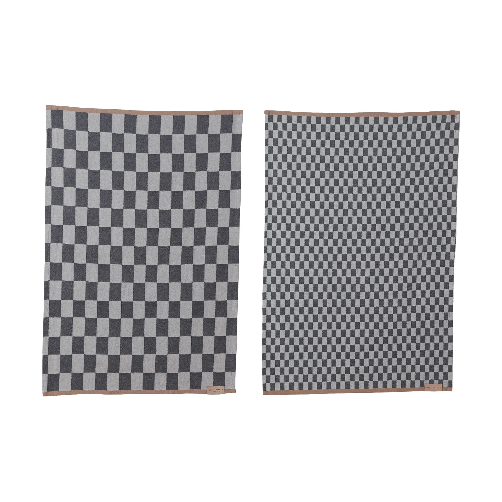 Mini-Max keukendoek 2-pack, Grijs (grijs), 50x70 cm Mette Ditmer