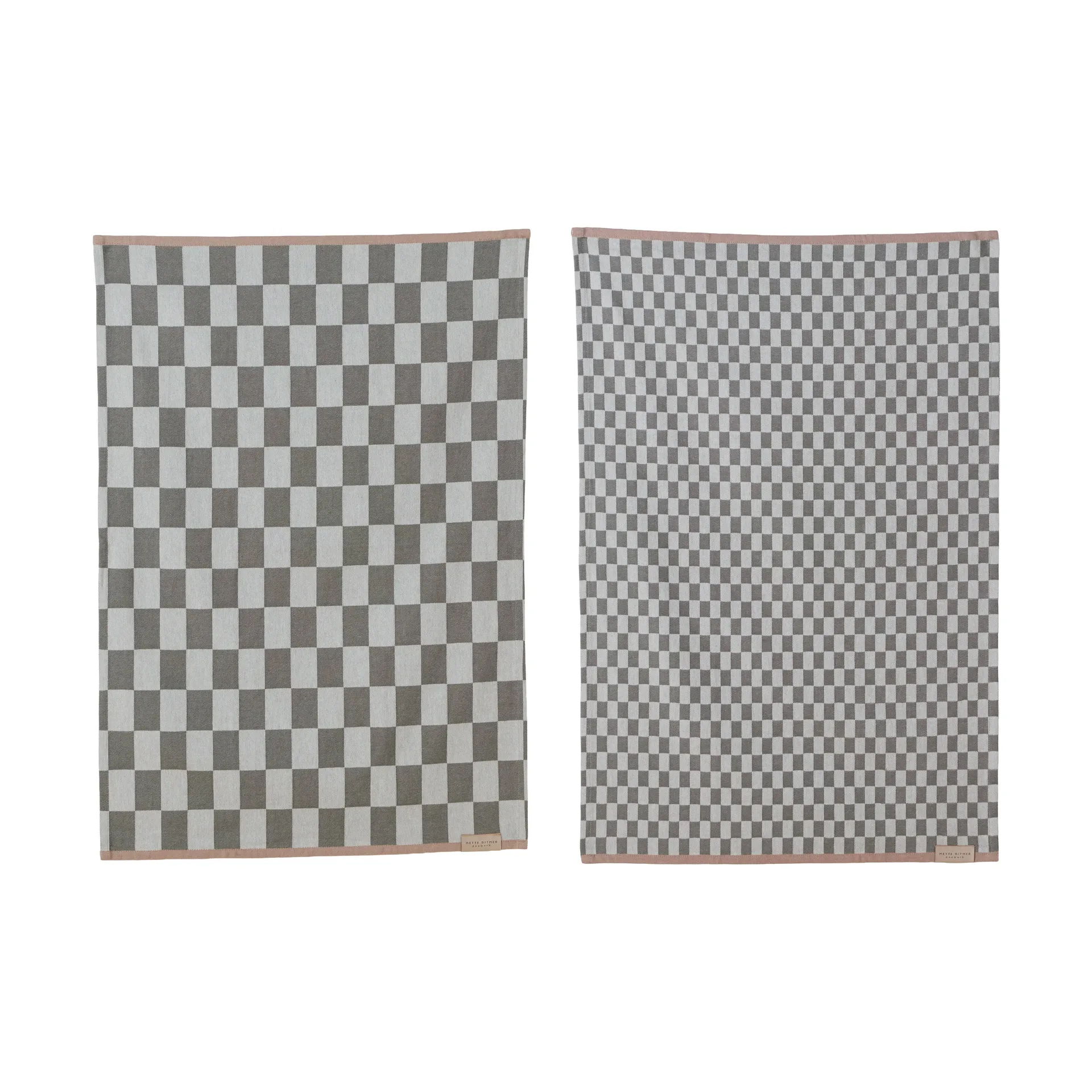 Mini-Max keukendoek 2-pack, Grijs (grijs), 50x70 cm Mette Ditmer