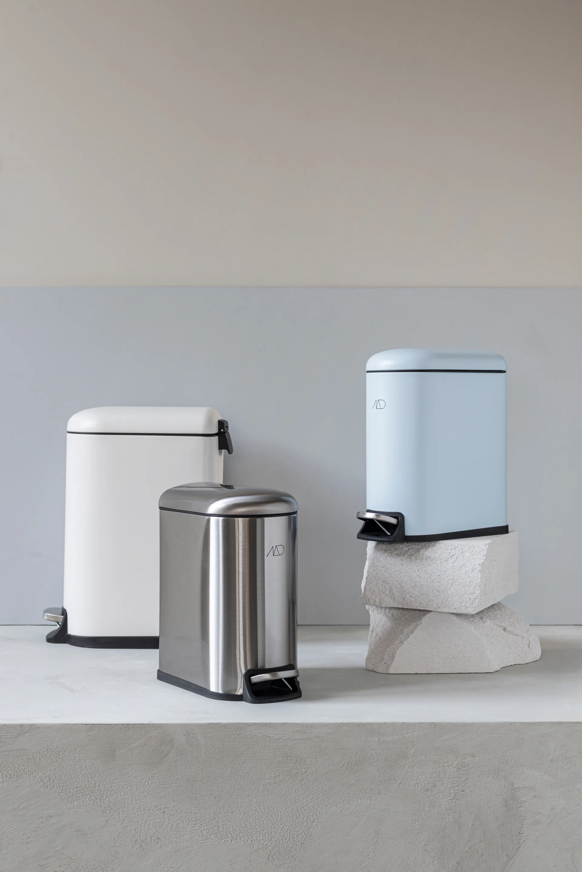 Mini-Walther pedaalemmer 5 L, Staal Mette Ditmer