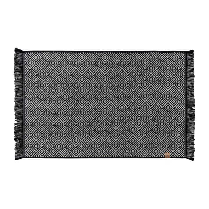 Morocco badmat 50x80 cm - Black-white - Mette Ditmer