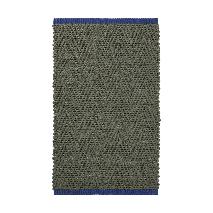 Notes deurmat - Dark olive - Mette Ditmer