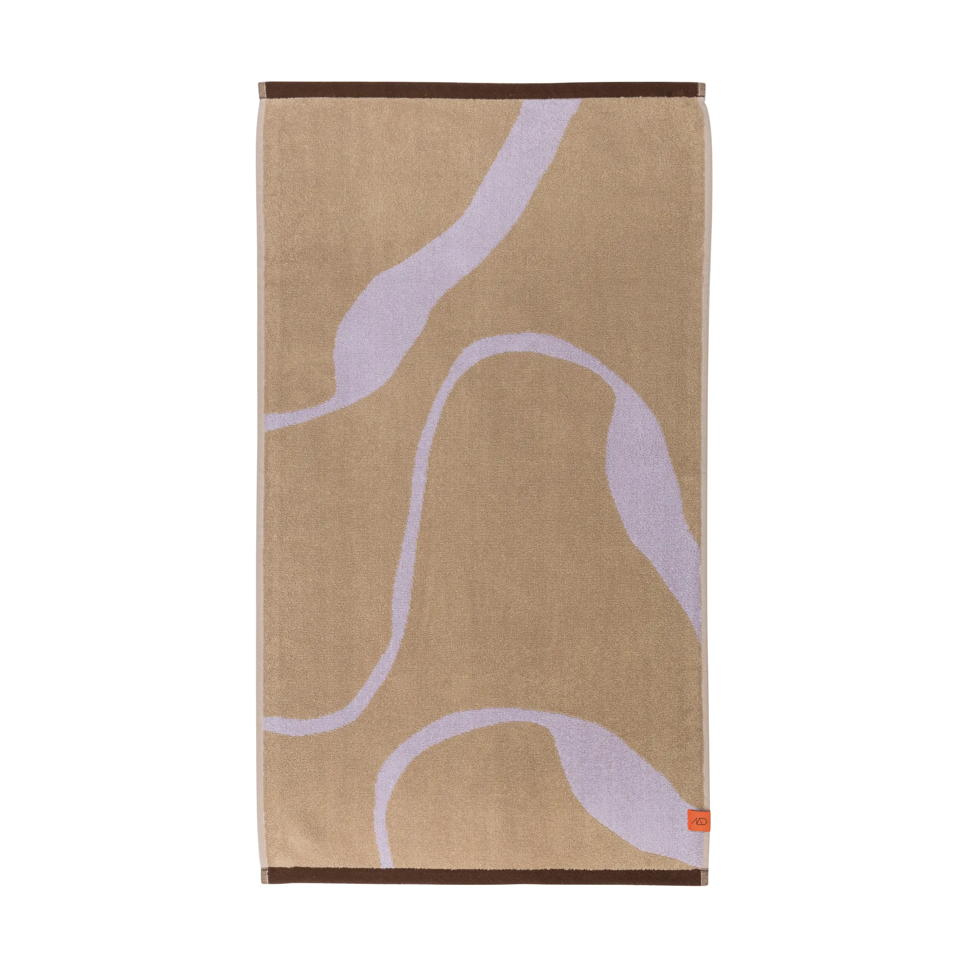 Nova Arte badhanddoek 70x133 cm, Sand-lilac Mette Ditmer