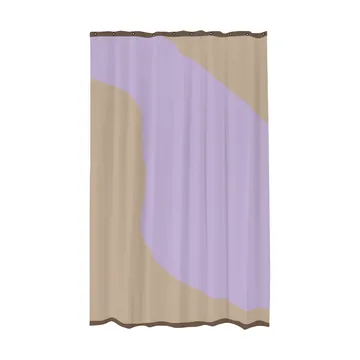 Nova Arte douchegordijn 150x200 cm - Sand-lilac - Mette Ditmer