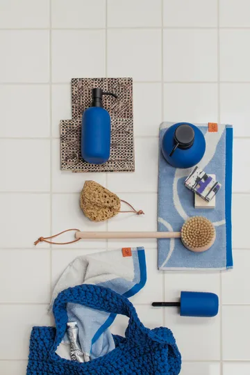 Nova Arte gastenhanddoek 40x55 cm 2-pack - Light blue-off-white - Mette Ditmer