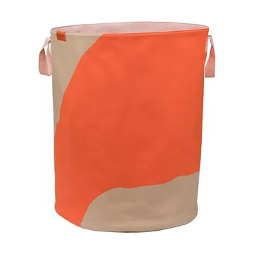Nova Arte wasmand 40x40x50 cm - Latte-orange - Mette Ditmer