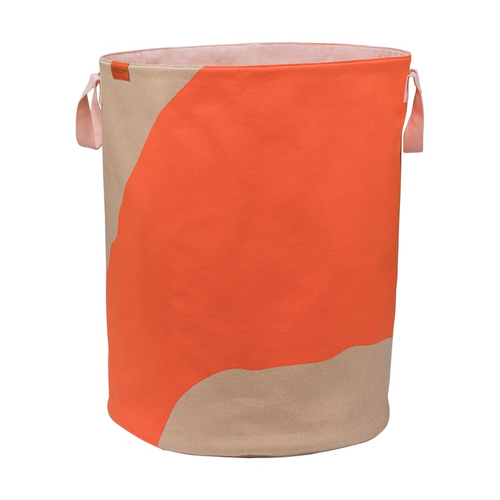 Nova Arte wasmand 40x40x50 cm - Latte-orange - Mette Ditmer