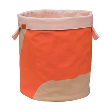 Nova Arte wasmand 40x40x50 cm - Latte-orange - Mette Ditmer