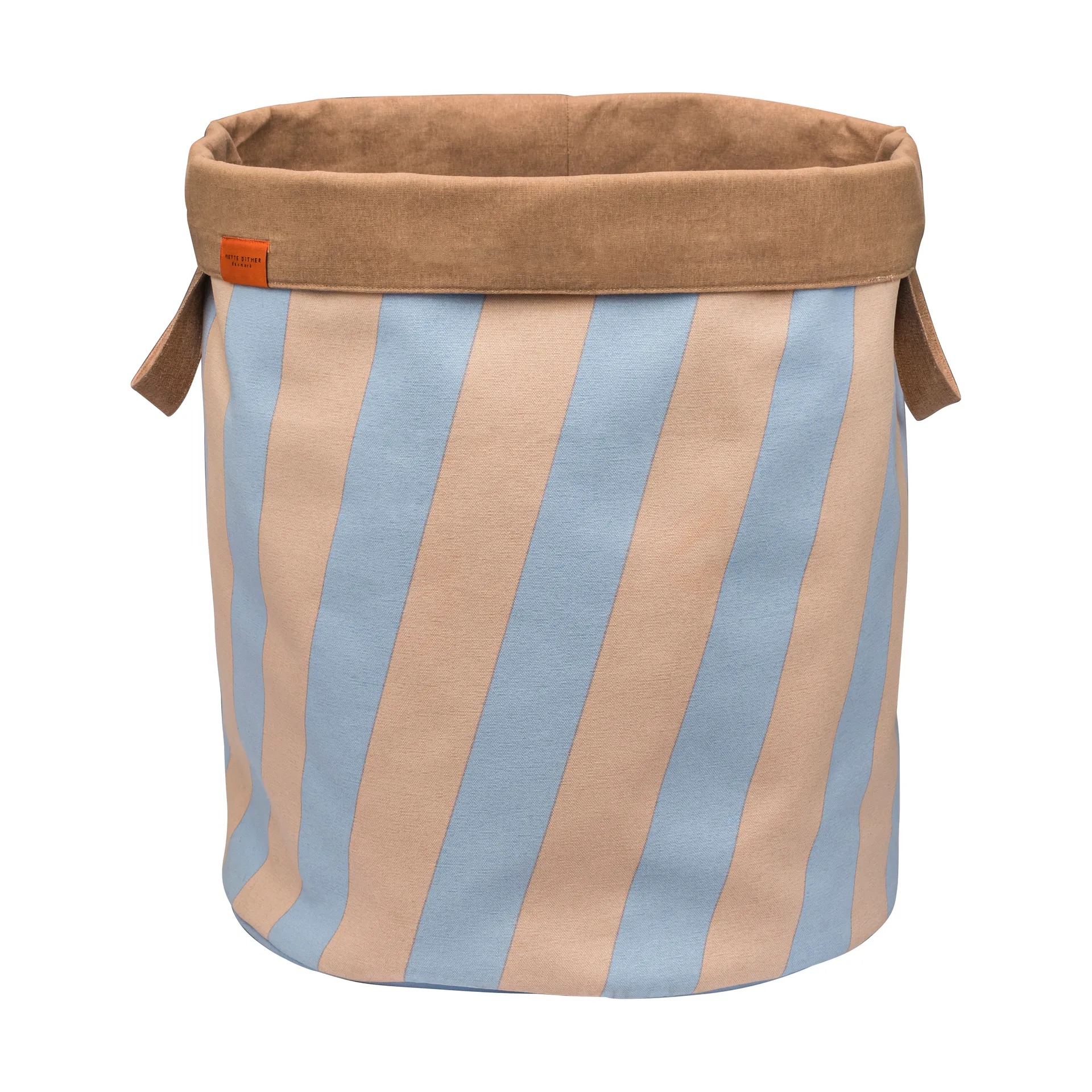 Nova Arte wasmand 40x40x50 cm, Light blue-powder rose Mette Ditmer