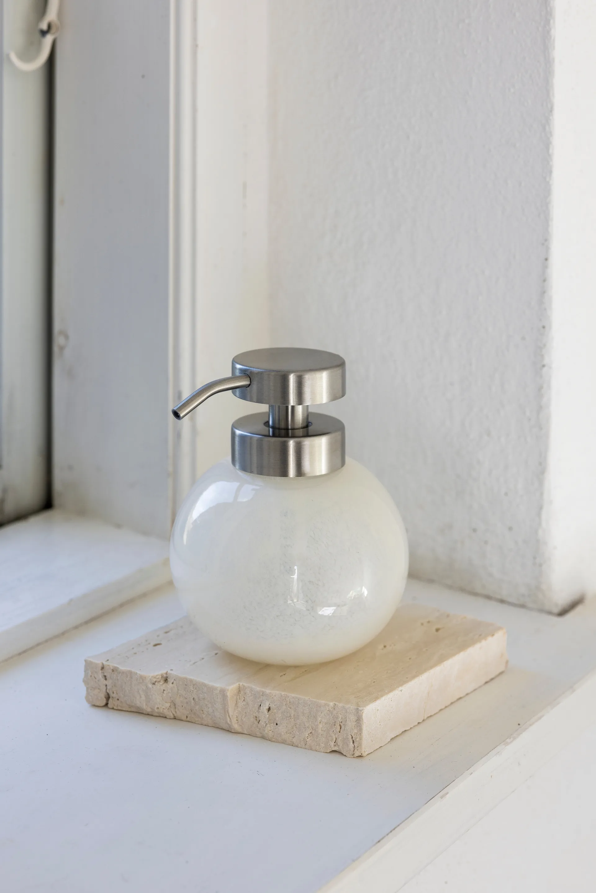Opal zeepdispenser, Linen Mette Ditmer