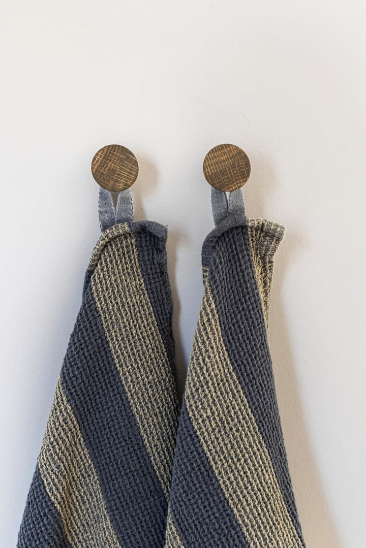 Point haak kort 2-pack, Donkergebeitst eikenhout Mette Ditmer
