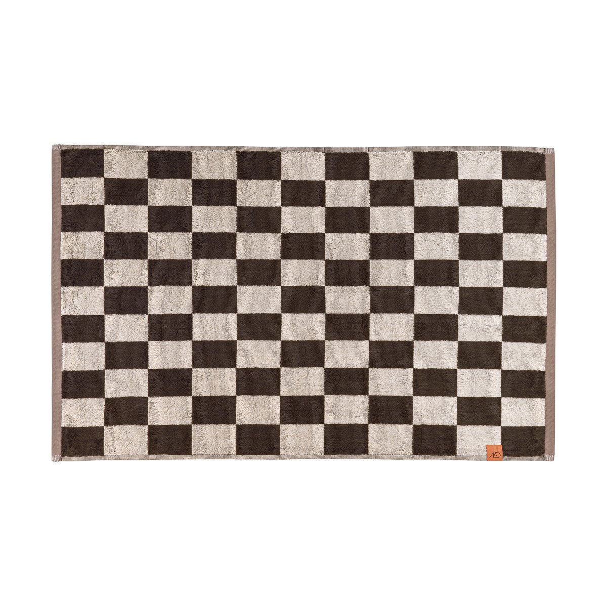 Mette Ditmer Retro badmat 50x80 cm Chocolate | Scandinavisch Interieur | Badmatten | Bruin