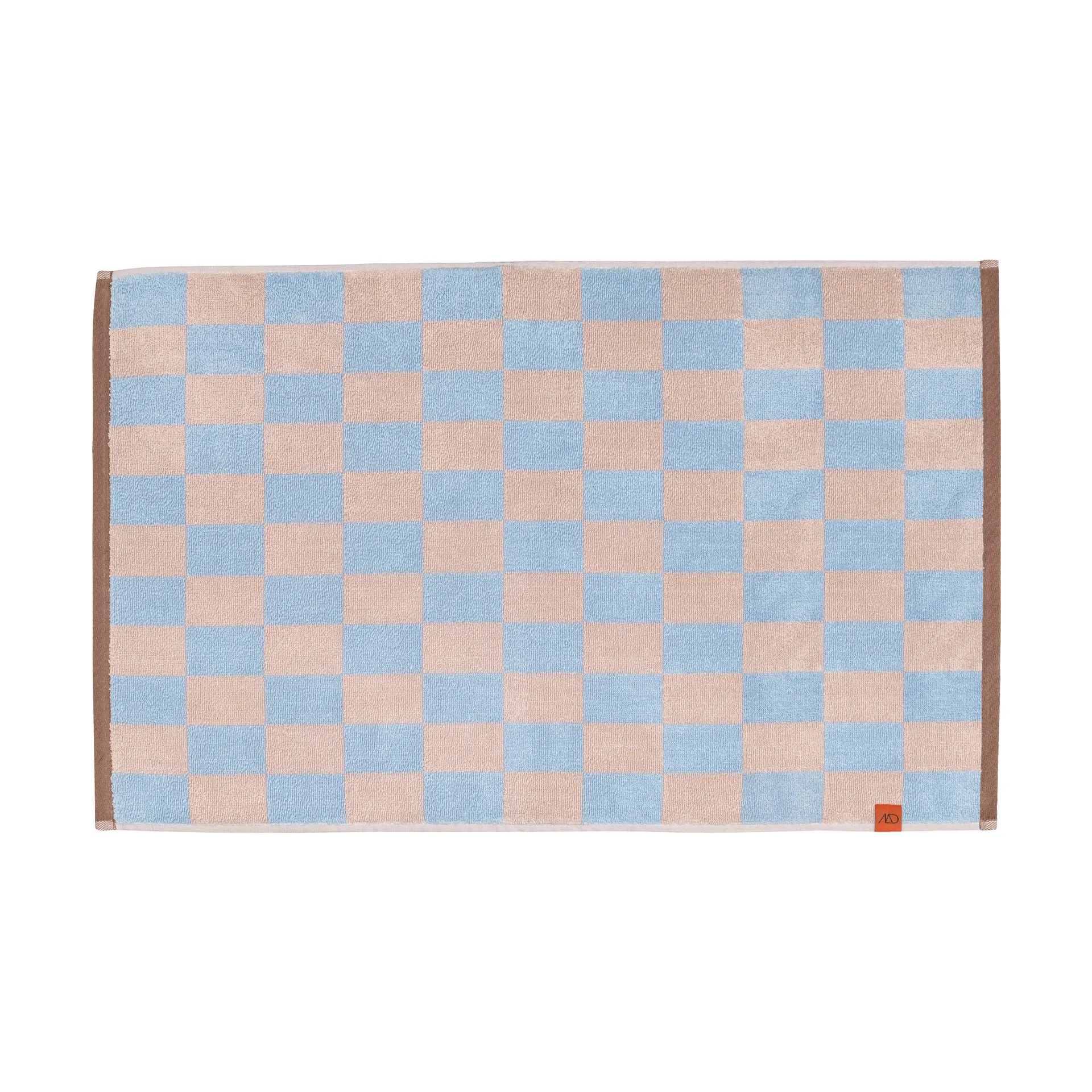 Retro badmat 50x80 cm, Light Blue Mette Ditmer