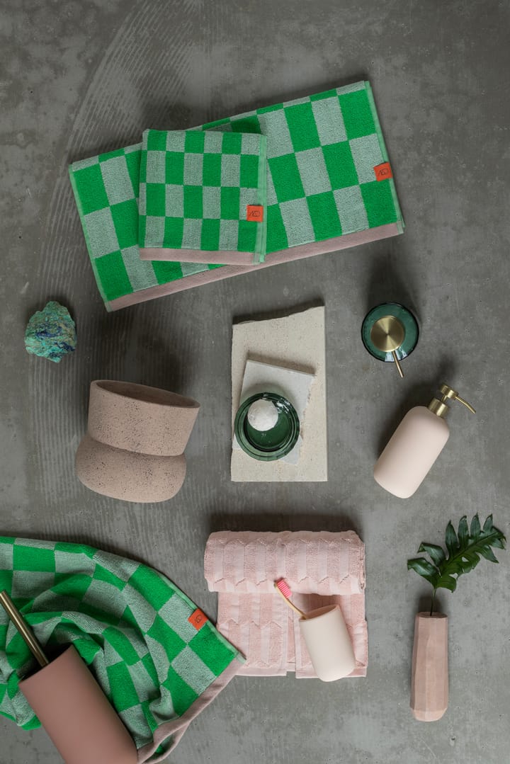 Retro gastendoek 40x55 cm 2-pack, Classic green Mette Ditmer