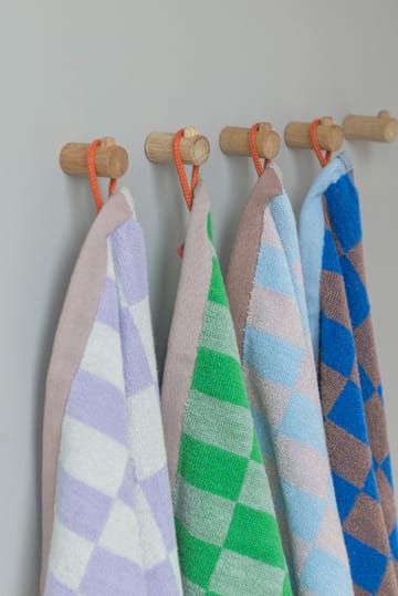 Retro gastendoek 40x55 cm 2-pack - Cobalt - Mette Ditmer